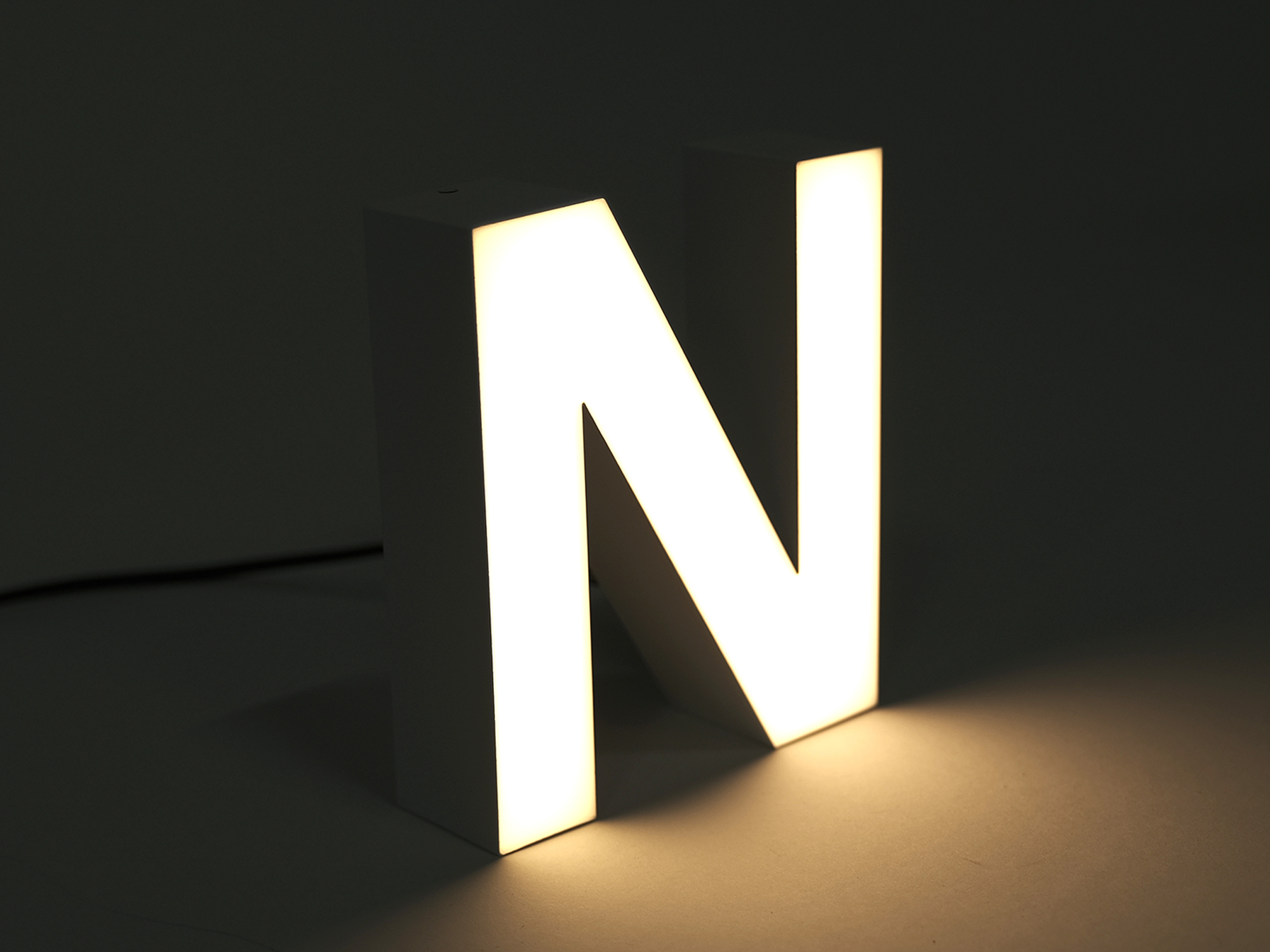 Lettres Boîtier LED miniature 4